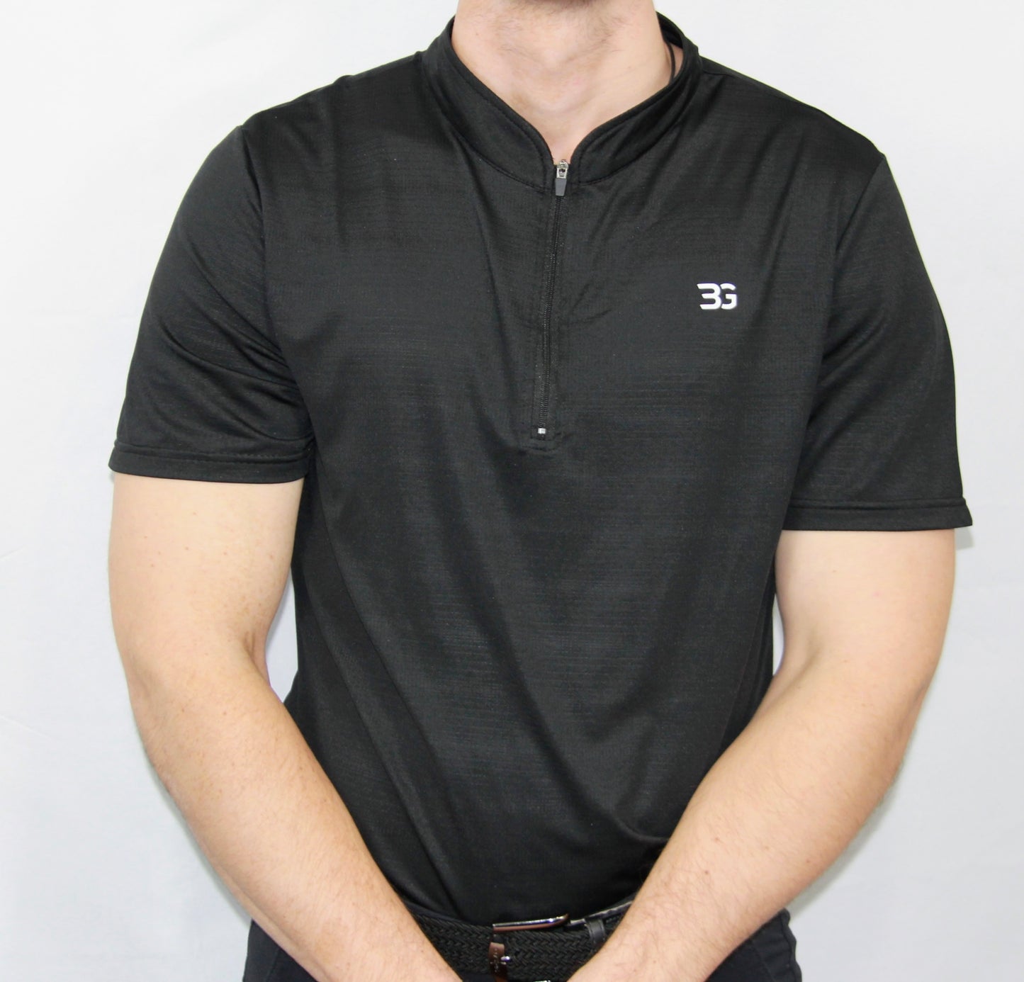Men's Black Blade Collar