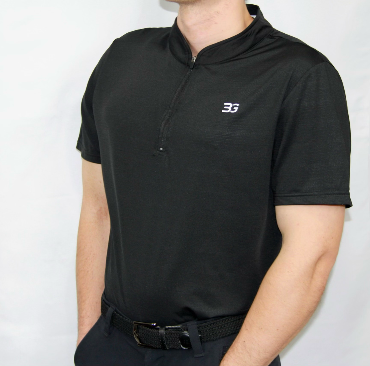 Men's Black Blade Collar